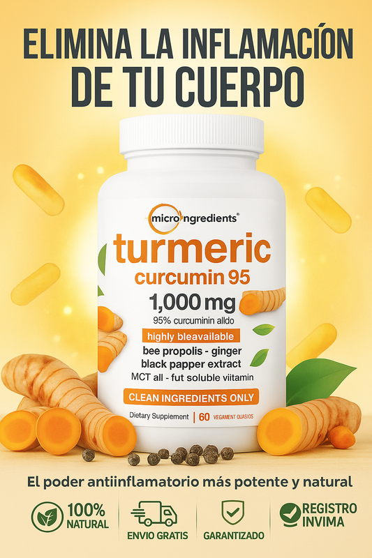 TURMERIC CURCUMIN 120 CAPSULAS